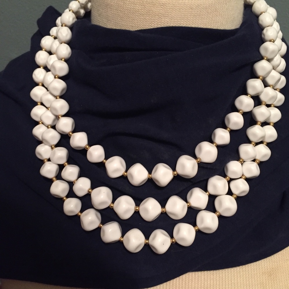 Vintage 3 Strand Necklace